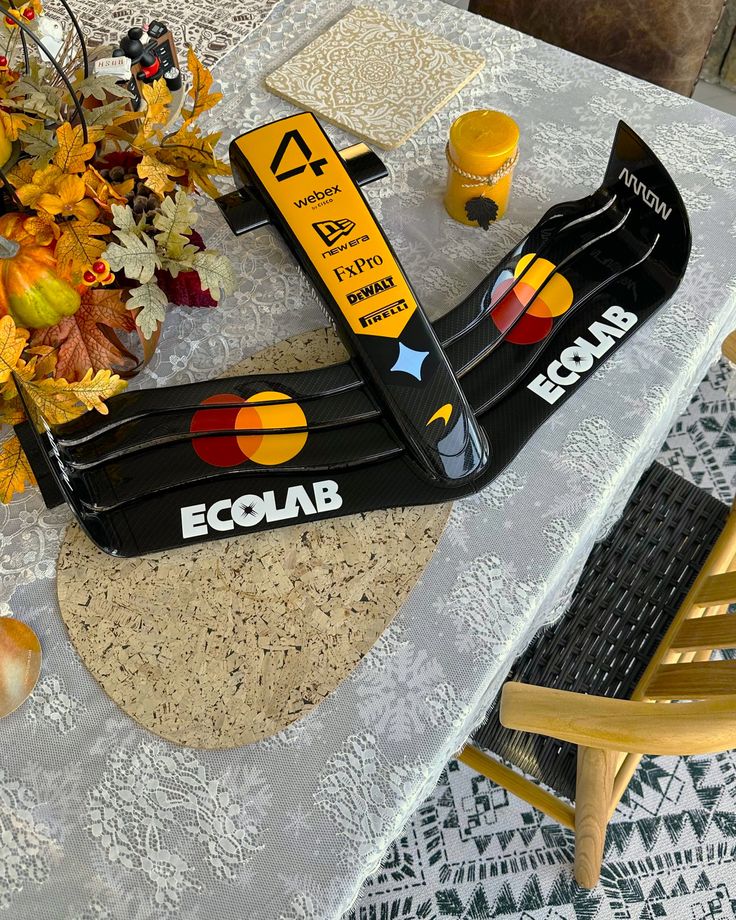 Custom 3D printed F1 front wing model
